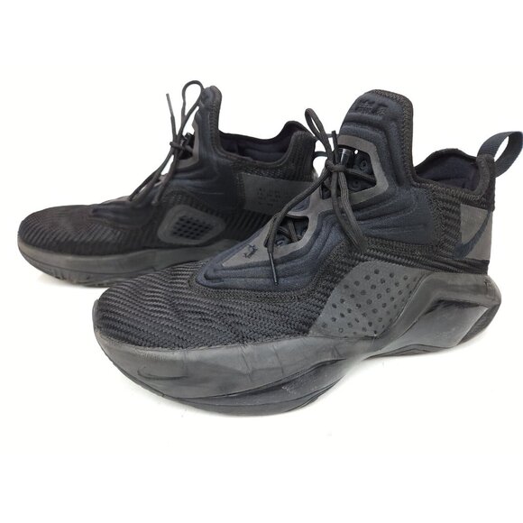 Nike Men\'s Lebron Soldier 14 Triple Black Basketball Shoes Sneakers Size 11 main image 7